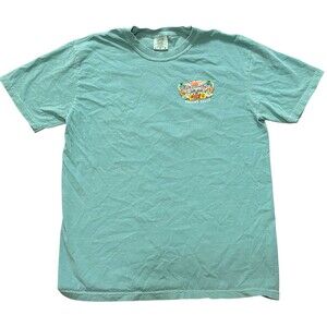 Men’s Ron Jon Surf Shop Adult L T-Shirt Orange Beach Comfort Colors